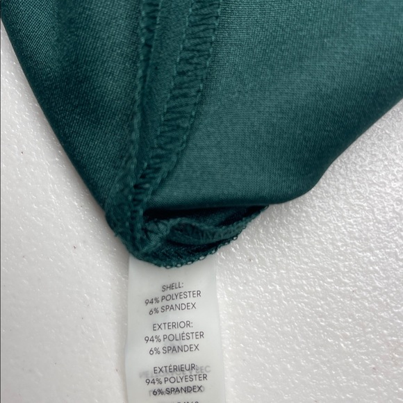 Green Calvin Klein Dress. Size 4 - Picture 6 of 6